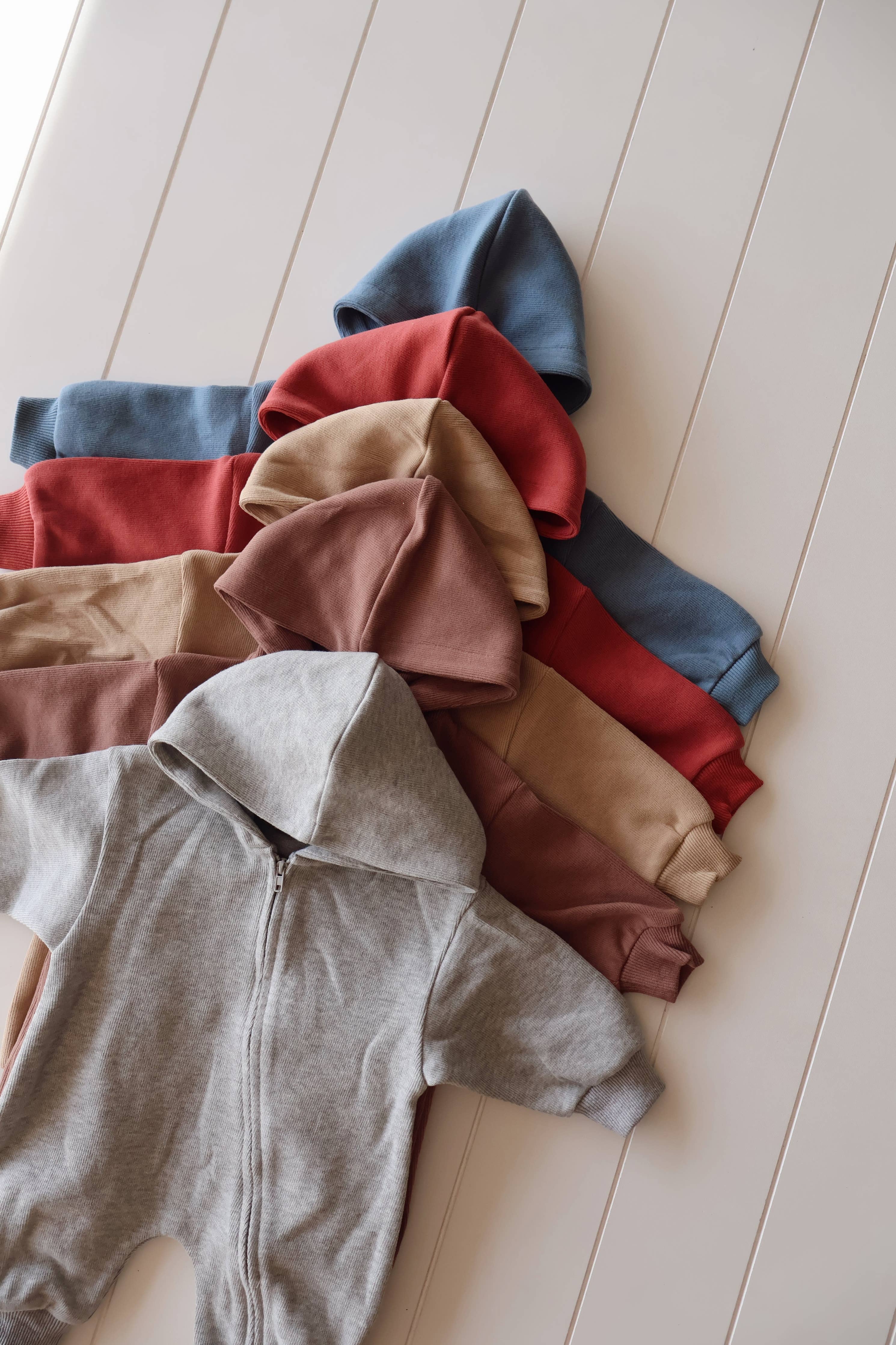 Zip Up Hooded Jumpsuit