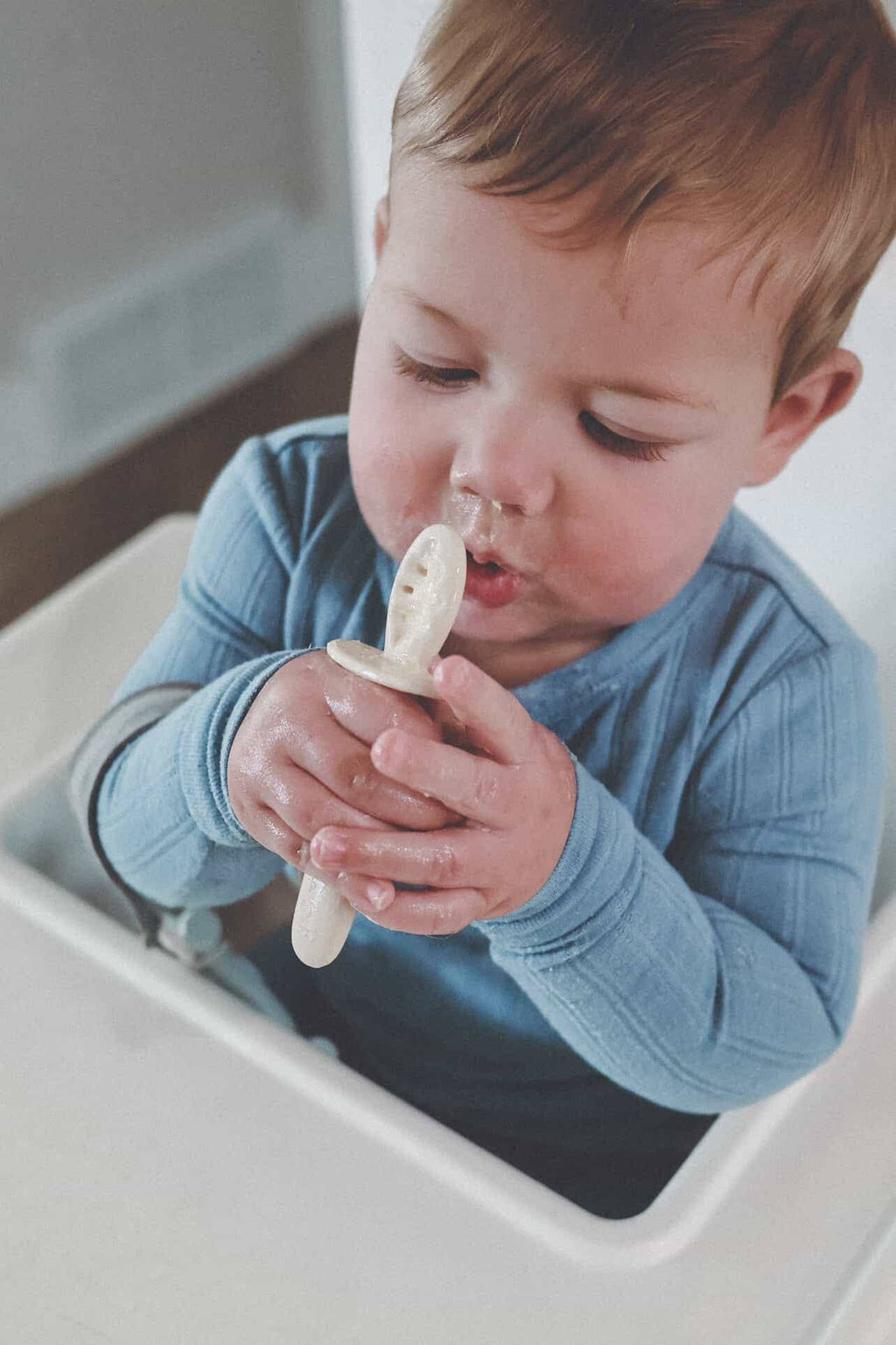 Ali+Oli (3-pc) Multi Stage Spoon Set for Baby (Coco) 6m+