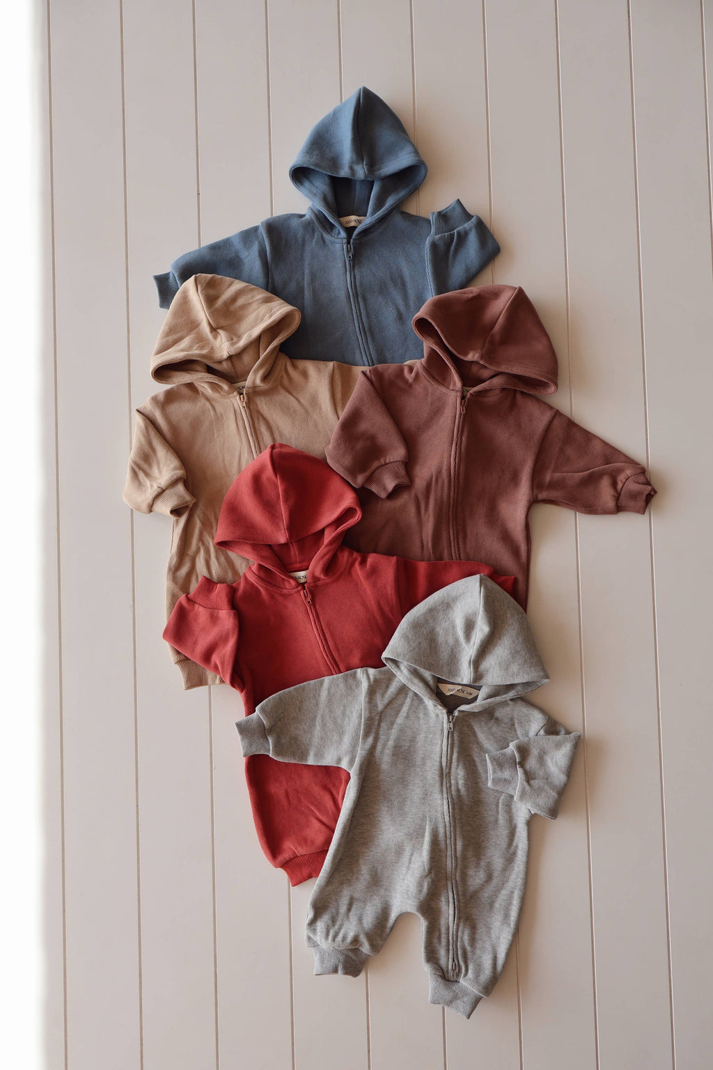 Zip Up Hooded Jumpsuit