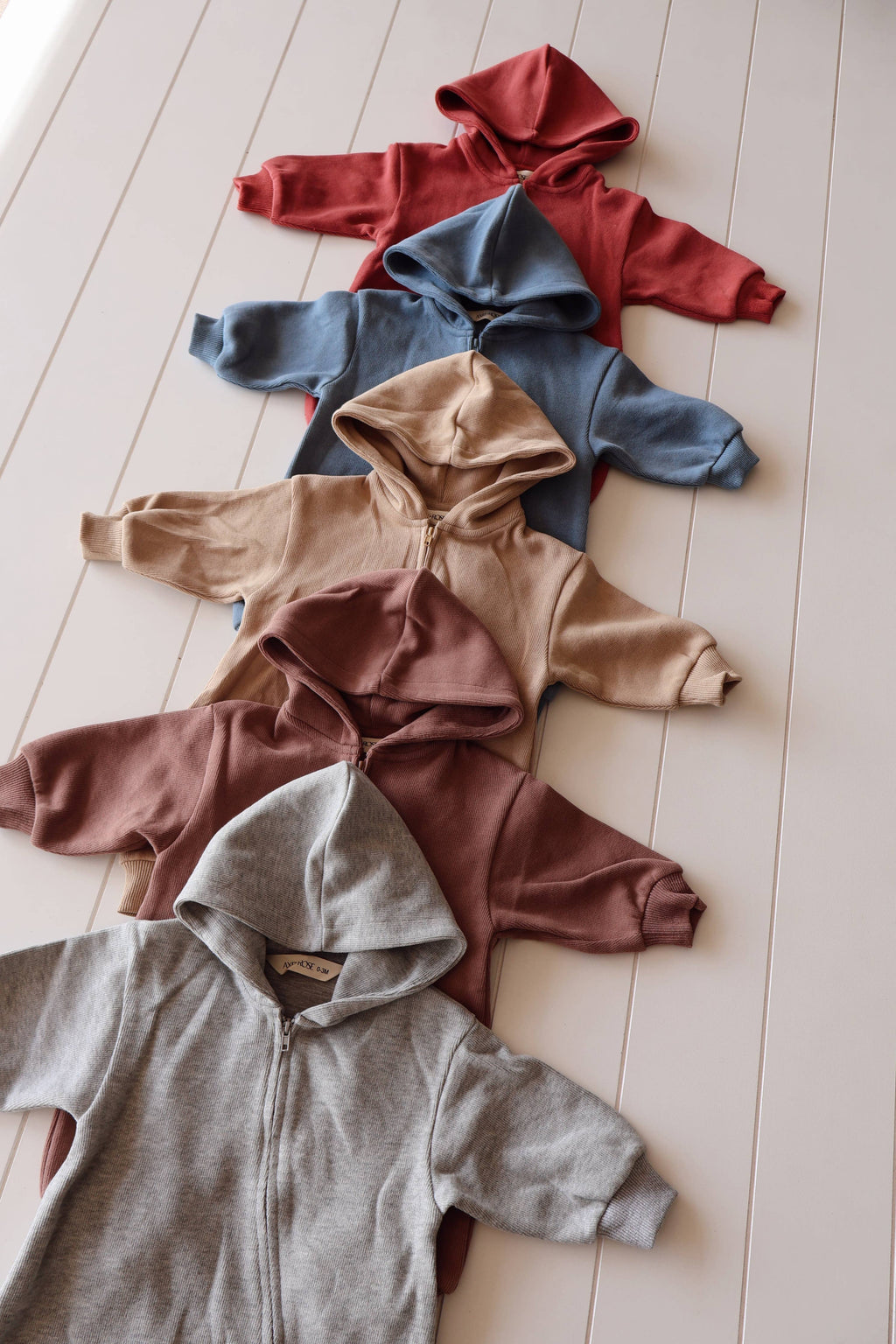 Zip Up Hooded Jumpsuit